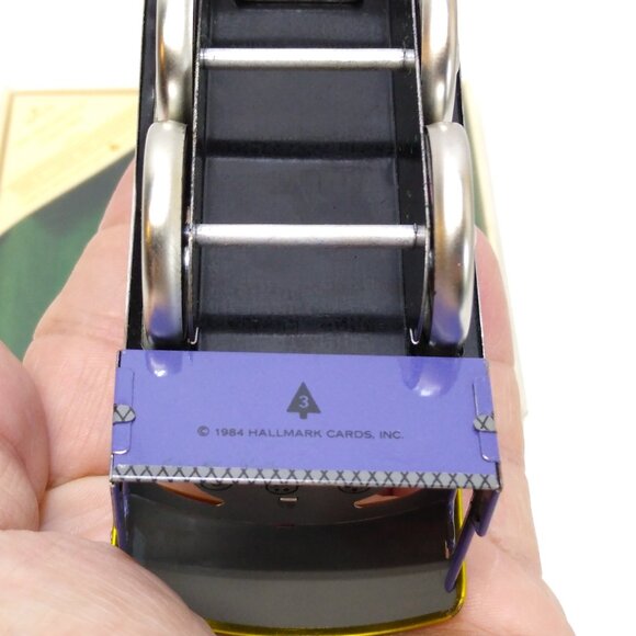 Hallmark Tin Locomotive 1984 Keepsake Ornament QX440-4 #3 In Series - Picture 7 of 8